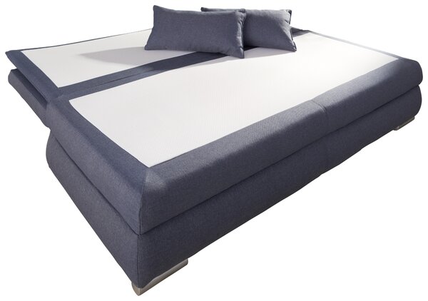 ROZKLÁDACÍ POHOVKA, textil, světle šedá Livetastic - Rozkládací pohovky, Online Only