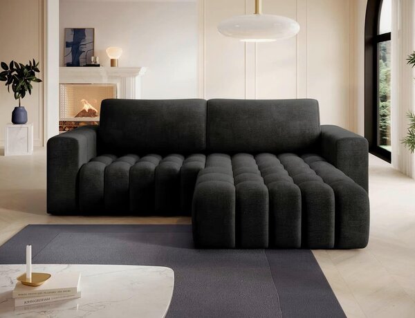 ROHOVÁ SEDAČKA, textil, antracitová MID.YOU - Sedací soupravy, Online Only
