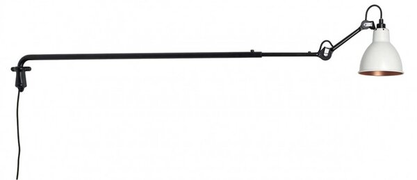DCW éditions Lampe Gras N°213 E14 nástěnné svítidlo Bílá MěďOvál