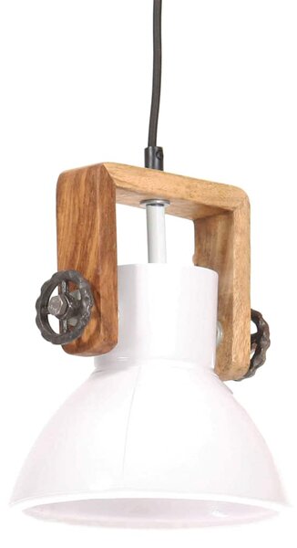 Industriální závěsné svítidlo 25 W bílé kulaté 19 cm E27 320540