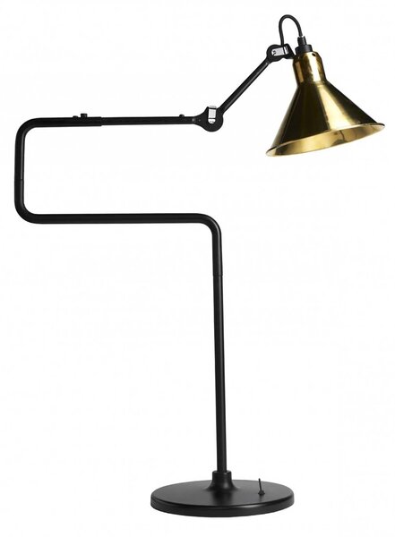 DCW éditions Lampe Gras N°317 E14 stolní svítidlo MosazKužel