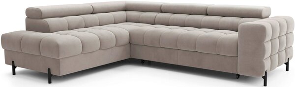 ROHOVÁ SEDAČKA, textil, béžová MID.YOU - Sedací soupravy, Online Only