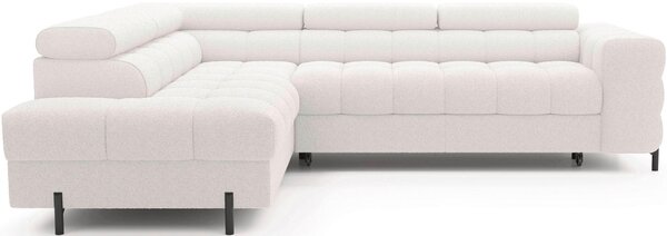 ROHOVÁ SEDAČKA, textil, bílá MID.YOU - Sedací soupravy, Online Only