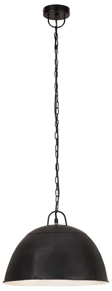 Industriální závěsné svítidlo 25 W černé kulaté 41 cm E27 320543