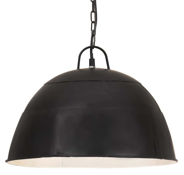 Industriální závěsné svítidlo 25 W černé kulaté 41 cm E27 320543