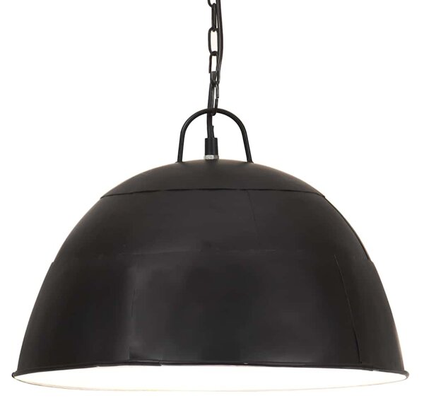 Industriální závěsné svítidlo 25 W černé kulaté 41 cm E27 320543