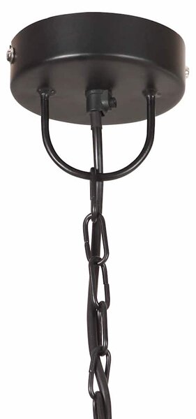 Industriální závěsné svítidlo 25 W černé kulaté 41 cm E27 320543