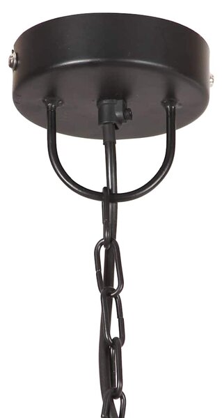 Industriální závěsné svítidlo 25 W černé kulaté 31 cm E27 320548