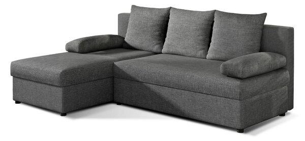 ROHOVÁ SEDAČKA, textil, tmavě šedá MID.YOU - Sedací soupravy, Online Only