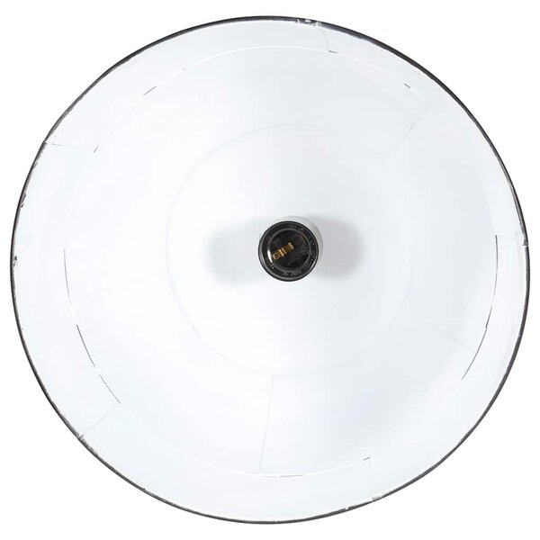 Industriální závěsné svítidlo 25 W černé kulaté 31 cm E27 320548