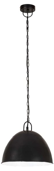 Industriální závěsné svítidlo 25 W černé kulaté 31 cm E27 320548