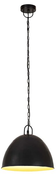 Industriální závěsné svítidlo 25 W černé kulaté 31 cm E27 320548