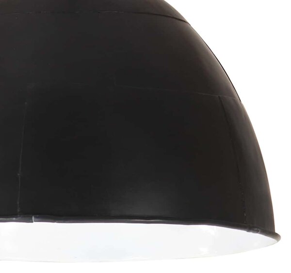 Industriální závěsné svítidlo 25 W černé kulaté 31 cm E27 320548