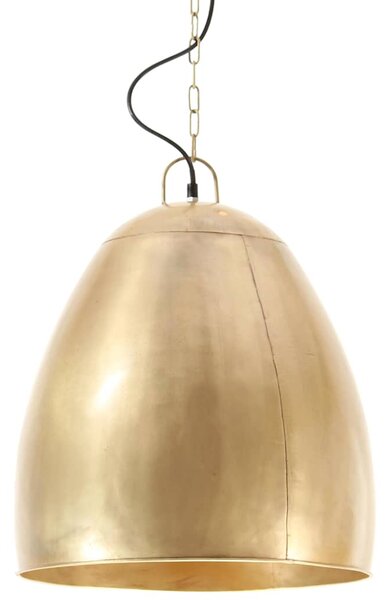 Industriální závěsné svítidlo 25 W mosazné kulaté 42 cm E27 320556