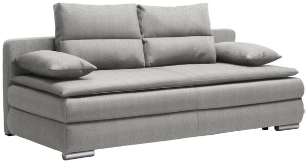 ROZKLÁDACÍ POHOVKA, textil, světle šedá Livetastic - Rozkládací pohovky, Online Only