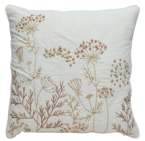 Lene Bjerre Bavlněný povlak na polštář Visilia Off White - 50 x 50 cm LB302