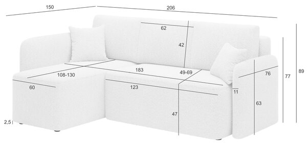ROHOVÁ SEDAČKA, textil, zelená MID.YOU - Sedací soupravy, Online Only