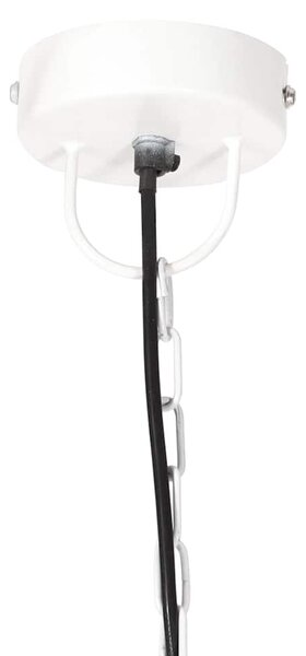 Industriální závěsné svítidlo 25 W bílé kulaté 32 cm E27 320562