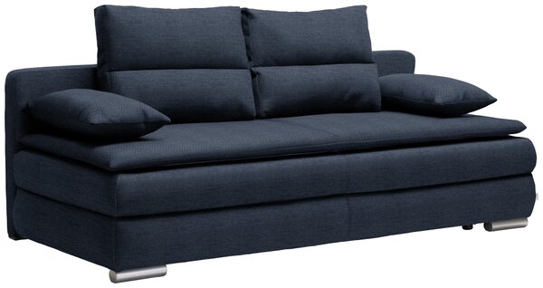 ROZKLÁDACÍ POHOVKA, textil, tmavě modrá Livetastic - Rozkládací pohovky, Online Only
