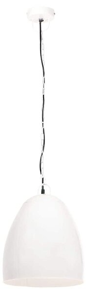 Industriální závěsné svítidlo 25 W bílé kulaté 42 cm E27 320558