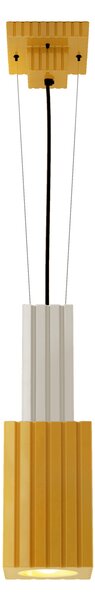 Ferroluce Závěsné designové svítidlo METRA, v. 44 cm, 1xE27 Barva: Zelená-šedá