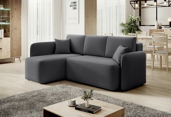 ROHOVÁ SEDAČKA, textil, šedá MID.YOU - Sedací soupravy, Online Only