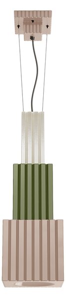 Ferroluce Závěsné designové svítidlo METRA, 66 x 22 cm, 1xE27