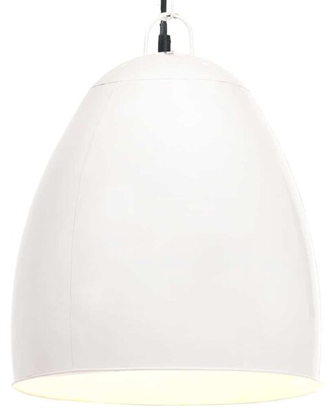 Industriální závěsné svítidlo 25 W bílé kulaté 42 cm E27 320558