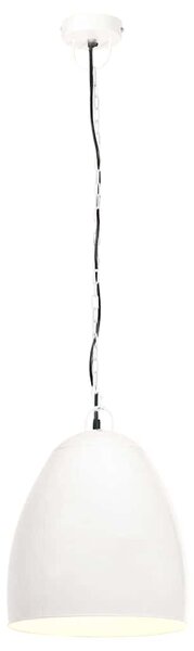 Industriální závěsné svítidlo 25 W bílé kulaté 42 cm E27 320558