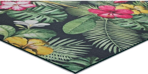 Zelený koberec běhoun 52x100 cm Sprinty Tropical – Universal