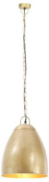 Industriální závěsné svítidlo 25 W mosazné kulaté 32 cm E27 320560