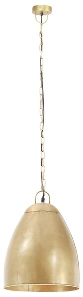 Industriální závěsné svítidlo 25 W mosazné kulaté 32 cm E27 320560