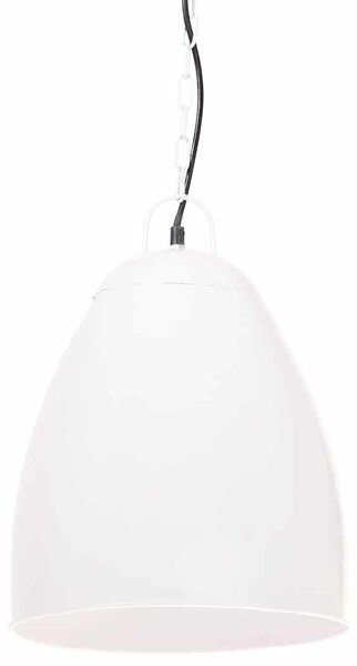 Industriální závěsné svítidlo 25 W bílé kulaté 32 cm E27 320562