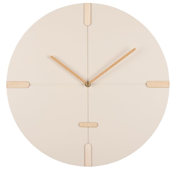 Nástěnné hodiny 6150WH Karlsson 40cm