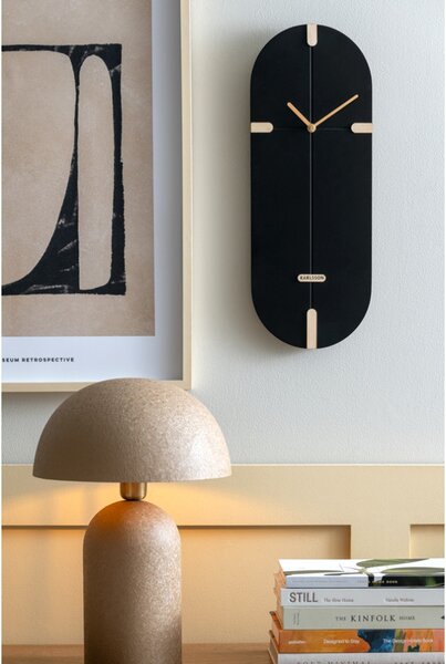 Nástěnné hodiny 6151BK Karlsson 52cm