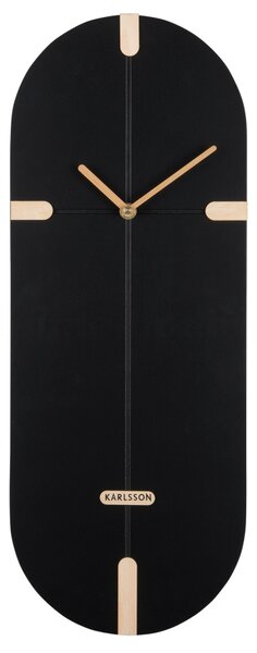 Nástěnné hodiny 6151BK Karlsson 52cm