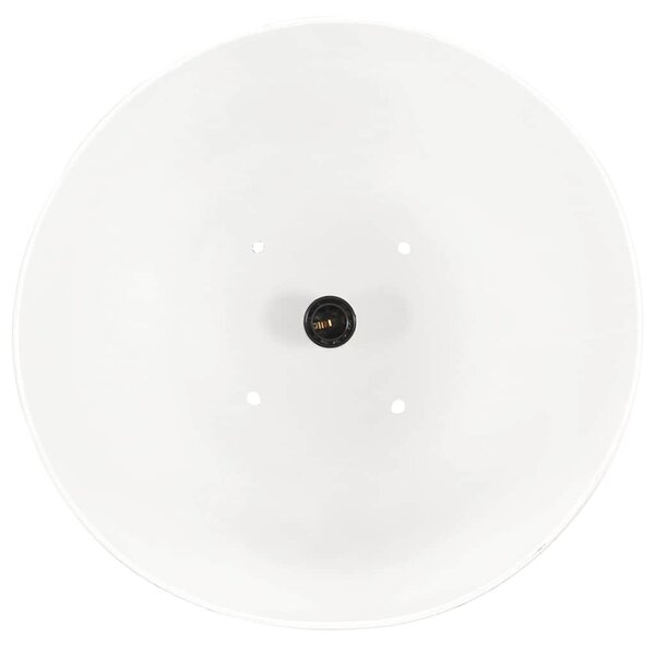 Industriální závěsné svítidlo 25 W bílé kulaté 32 cm E27 320562
