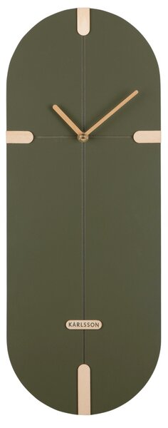 Nástěnné hodiny 6151GR Karlsson 52cm