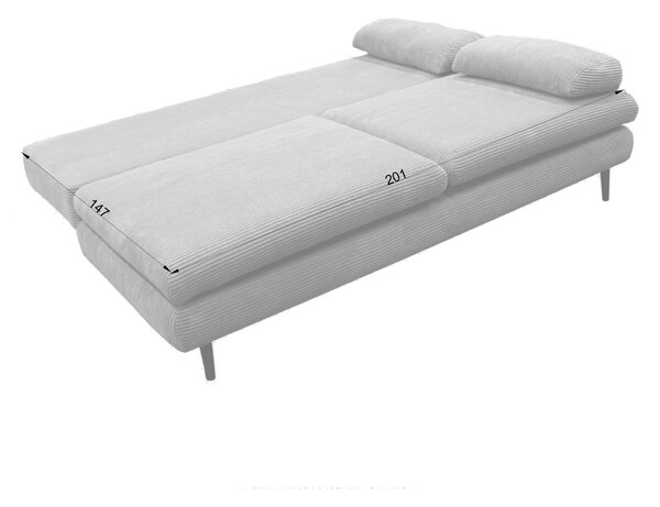 ROZKLÁDACÍ POHOVKA, textil, starorůžová P & B - Rozkládací pohovky, Online Only