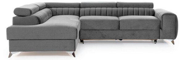 ROHOVÁ SEDAČKA, textil, světle šedá MID.YOU - Sedací soupravy, Online Only