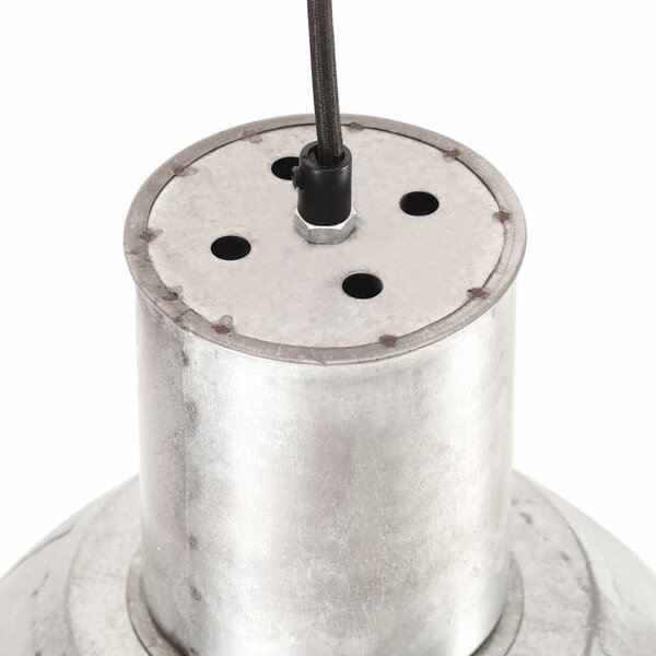 Závěsné svítidlo 25 W stříbrné kulaté 28,5 cm E27 320567