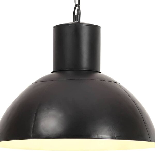 Závěsné svítidlo 25 W černé kulaté 48 cm E27 320565