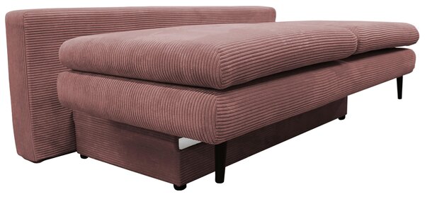 ROZKLÁDACÍ POHOVKA, textil, starorůžová P & B - Rozkládací pohovky, Online Only
