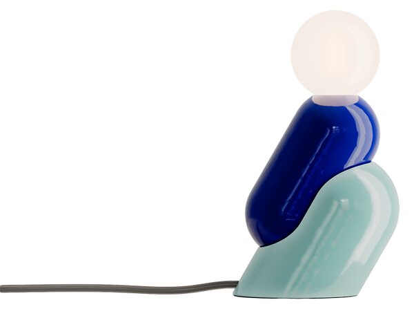Ferroluce Stolní lampa TATA, v. 20,2 cm, 1xG9 Barva: Oranžová - zelená