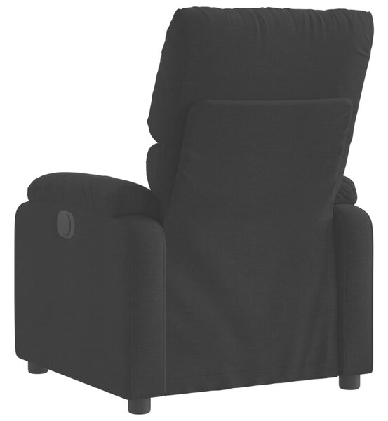 Polohovací křeslo černé, látkové 3205682