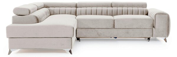 ROHOVÁ SEDAČKA, textil, béžová MID.YOU - Sedací soupravy, Online Only