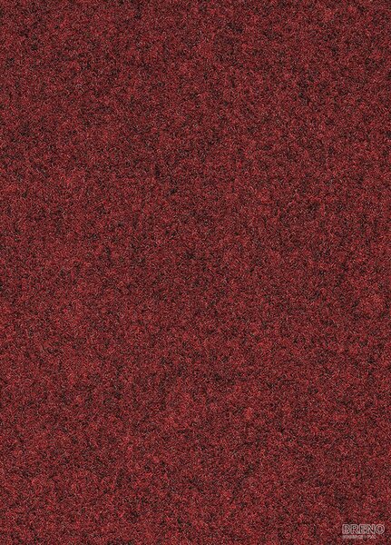 VEBE Floorcoverings b.v. Metrážový koberec RAMBO 40, šíře role 400 cm, Červená
