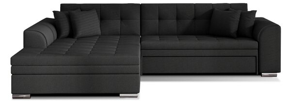 ROHOVÁ SEDAČKA, textil, antracitová MID.YOU - Sedací soupravy, Online Only