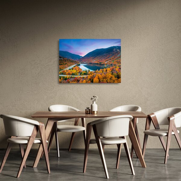 Skleněný obraz - White Mountain, New Hampshire, USA (70x50 cm)