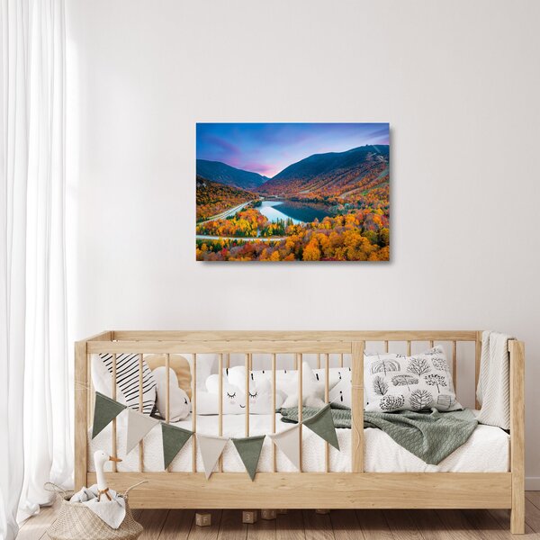 Skleněný obraz - White Mountain, New Hampshire, USA (70x50 cm)
